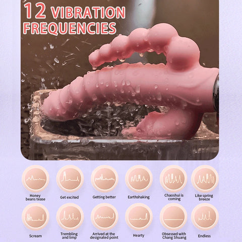 Vibrator Clitoris Stimulator Penis Anal Double Penetration