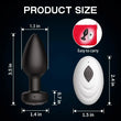 Anal Plug Vibrator 10 Speeds Butt Plug Prostate Vibrating