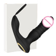 Telescopic Vibrating Dildo Anal Plug Bluetooth