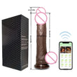 Telescopic Female Vibrator Dildo for APP Remotely