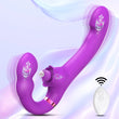 Wireless 3 in 1 Dildo Vibrator Double-Ended Vibrators