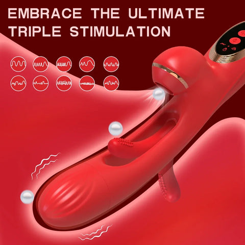 Tapping Flapping Vibrator for Women Clitoris