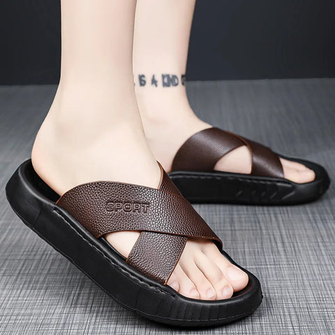 Mens Trendy Slippers Sandals Beach