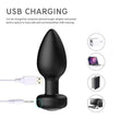 Anal Plug Vibrator 10 Speeds Butt Plug Prostate Vibrating