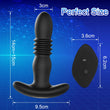 Telescopic Vibrating Dildo Anal Plug Bluetooth