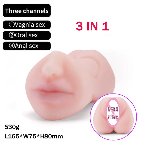 Male Masturbator Toys Vagina Anal