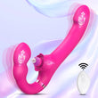 Wireless 3 in 1 Dildo Vibrator Double-Ended Vibrators