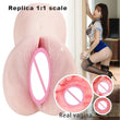 Vagina Sex Toy 2 in 1 Silicone Toys Male Masturbation