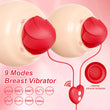 Vibrating Breast Massager Masturbator Adult