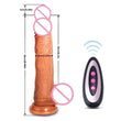 Telescopic Female Vibrator Dildo for APP Remotely