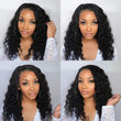 Hair 3/4 Bundles With Frontal Closure HD Transparent Lace Frontal