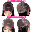 10A Deep Wave 5x5 Transparent Lace Closure