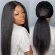 Brazilian 4x4 Transparent Lace Closure Wig For Woman Glueless