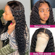 10A Deep Wave 5x5 Transparent Lace Closure